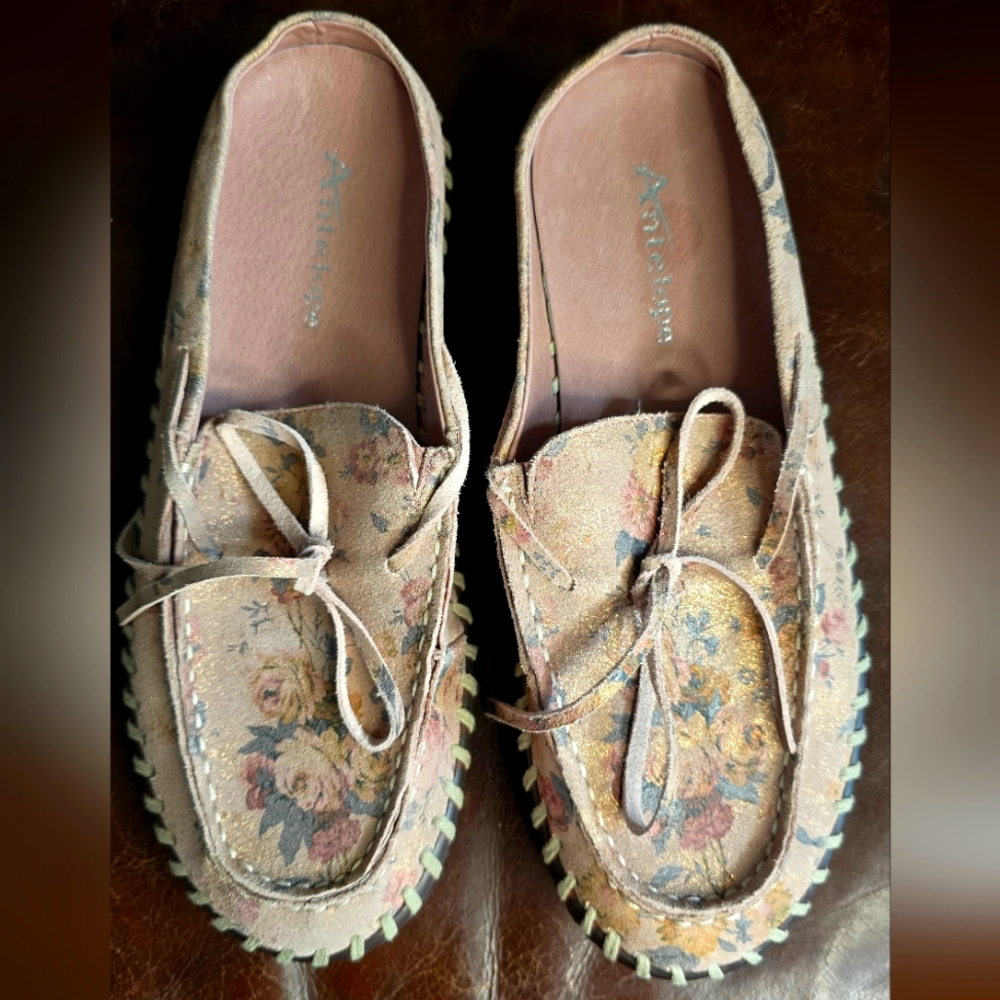 JO5 Geneva- Antelope Mule Slides NWOT Size 38-7.5 - Picture 2 of 8